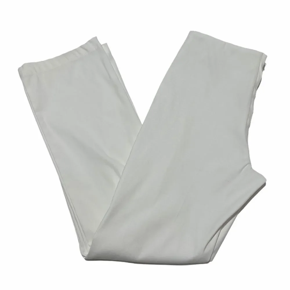 THE White House White Flare Dress Pant Trousers 10